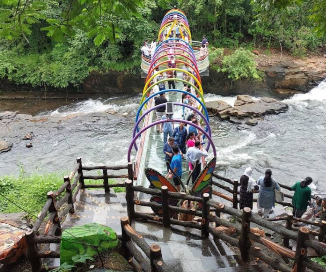 Napne Waterfall & Glass Bridge