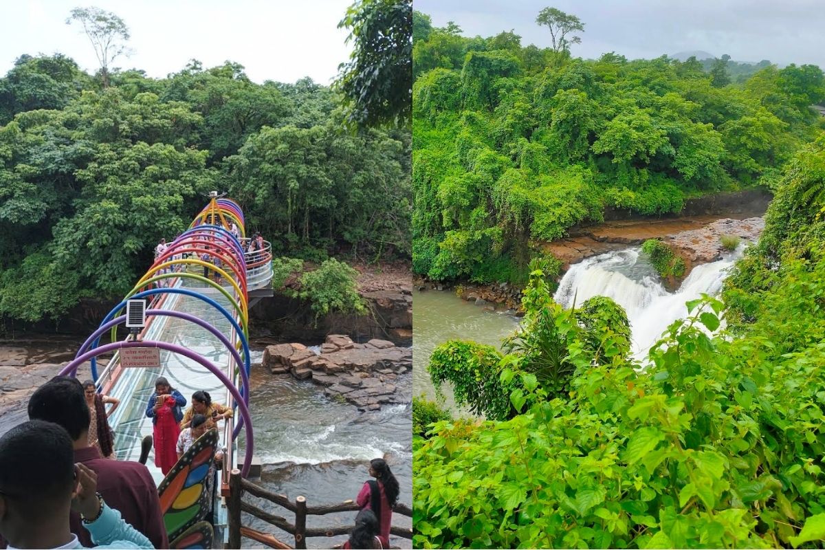 Napne Waterfall & Glass Bridge